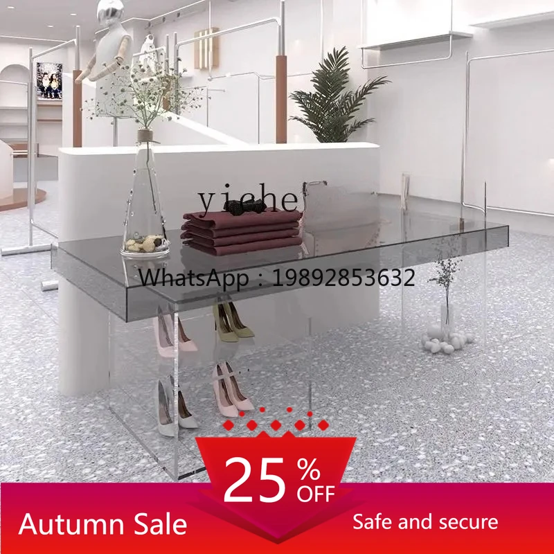 Clothing store acrylic Nakashimadai shoe store light luxury display stand women's clothing store display stand display stand
Clothing store acrylic Nakashimadai shoe store light luxury display stand women's clothing store display stand display stand
