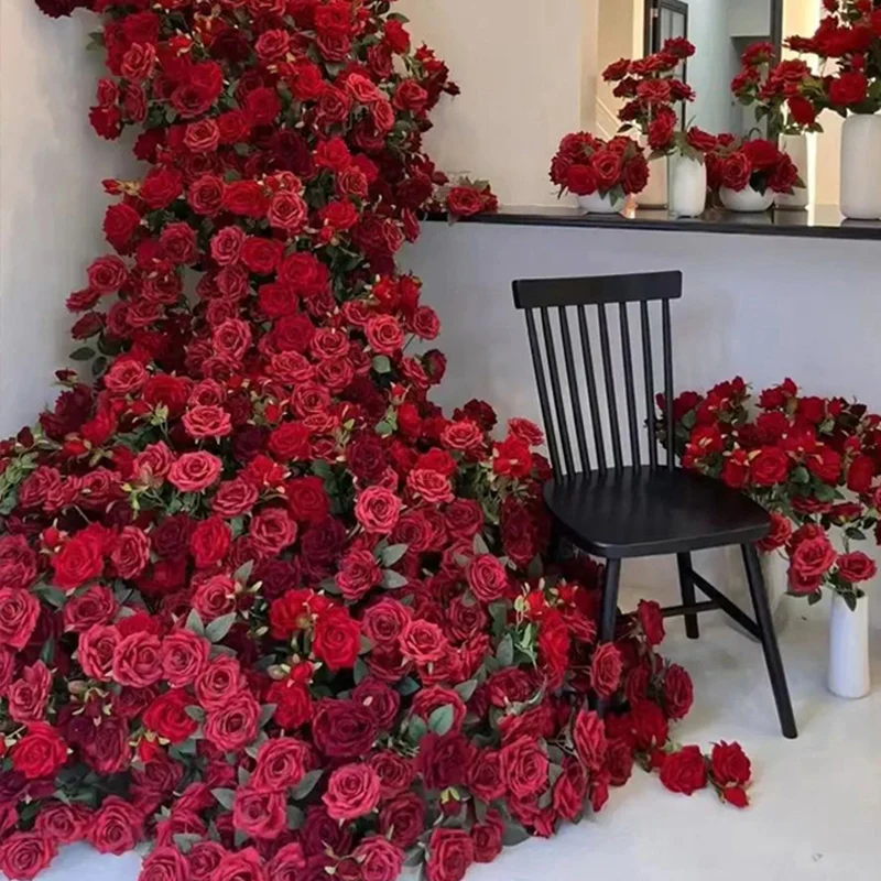 Customized Rose Waterfall Simulation Flower Wall Internet Celebrity Shopping Mall Square Flower Sea Large Bouquet
Customized Rose Waterfall Simulation Flower Wall Internet Celebrity Shopping Mall Square Flower Sea Large Bouquet