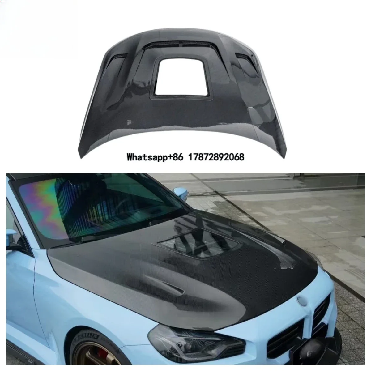 Hight Quality CMST Style Carbon Fiber Transparent Engine Hood Cover for 2 Series G42 G87 M2 2022+ Engine Hood Body Kit
Hight Quality CMST Style Carbon Fiber Transparent Engine Hood Cover for 2 Series G42 G87 M2 2022+ Engine Hood Body Kit