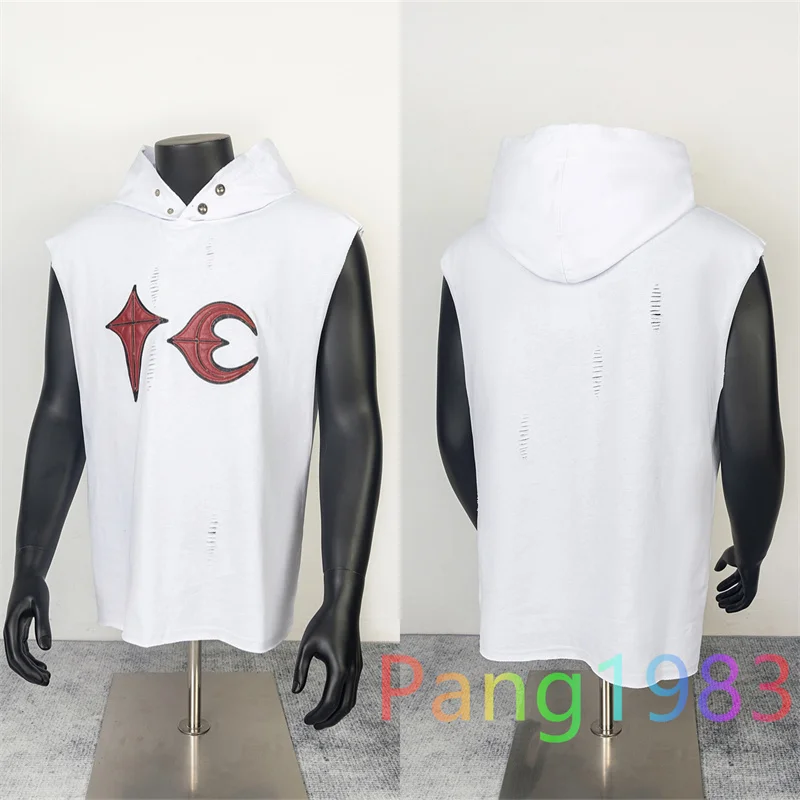 Thug Club Basketball Sleeveless Vest T-shirt Men Women 1:1 High Quality Cut T-shirts Hooded Versatile Casual Tee Tops
Thug Club Basketball Sleeveless Vest T-shirt Men Women 1:1 High Quality Cut T-shirts Hooded Versatile Casual Tee Tops