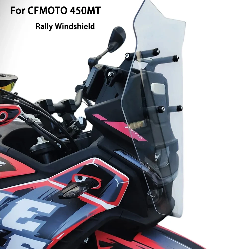 Для CFMOTO 450MT MT450 ветровое стекло переднее лобовое стекло 450 MT раллийное лобовое стекло для cf moto 450MT аксессуары
Для CFMOTO 450MT MT450 ветровое стекло переднее лобовое стекло 450 MT раллийное лобовое стекло для cf moto 450MT аксессуары