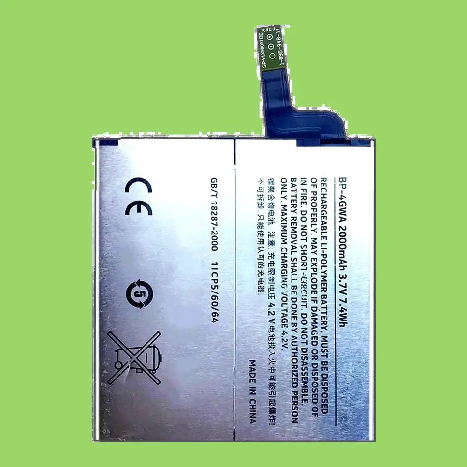 Аккумулятор мобильного телефона BP-4GWA 2000 мАч для Nokia Lumia 625 Max Lumia625h 720 720T RM-885 Zeal
Аккумулятор мобильного телефона BP-4GWA 2000 мАч для Nokia Lumia 625 Max Lumia625h 720 720T RM-885 Zeal