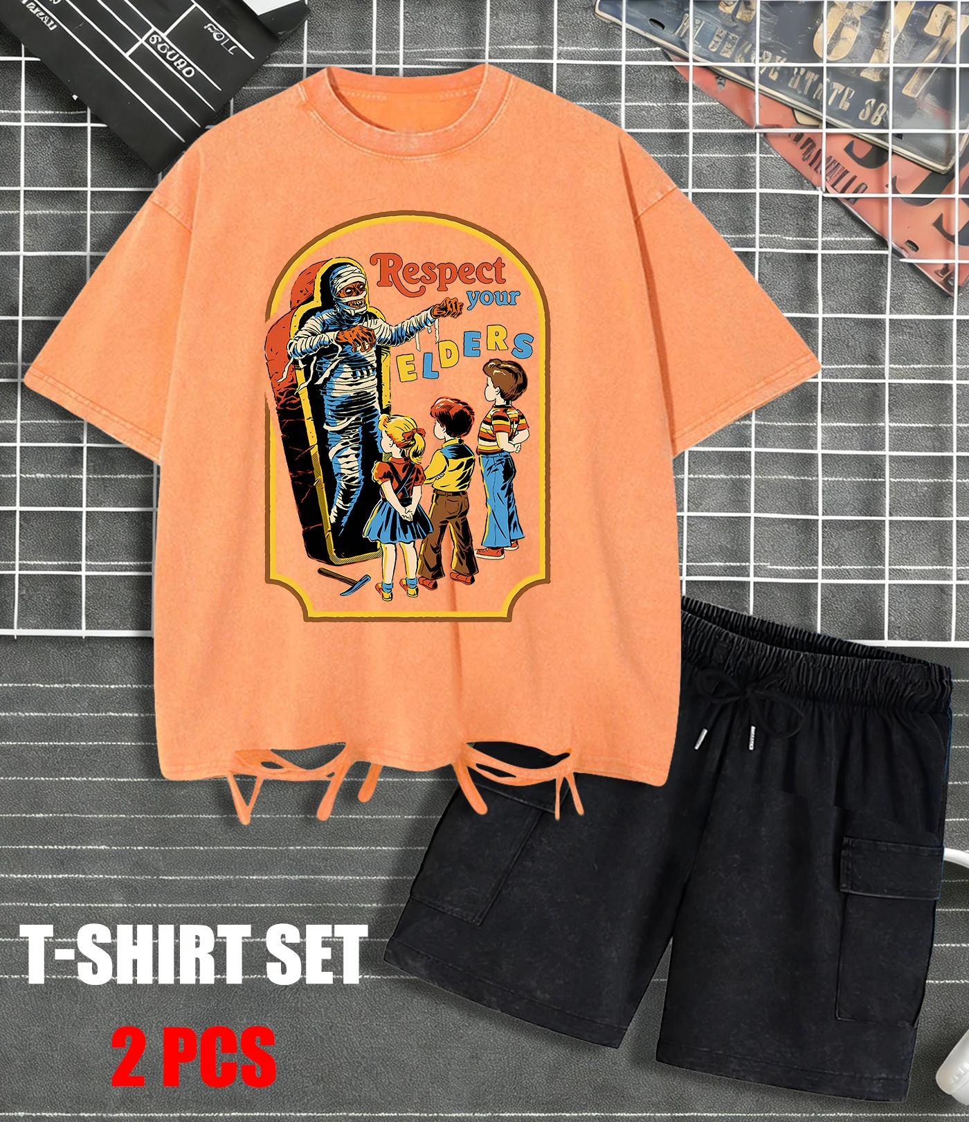 Observing A Person Wrapped In Cloth Washed Men T Shirts Casual Fashion Shorts Cotton Sport Suit O-Neck Mans All-Match Clothing
Observing A Person Wrapped In Cloth Washed Men T Shirts Casual Fashion Shorts Cotton Sport Suit O-Neck Mans All-Match Clothing