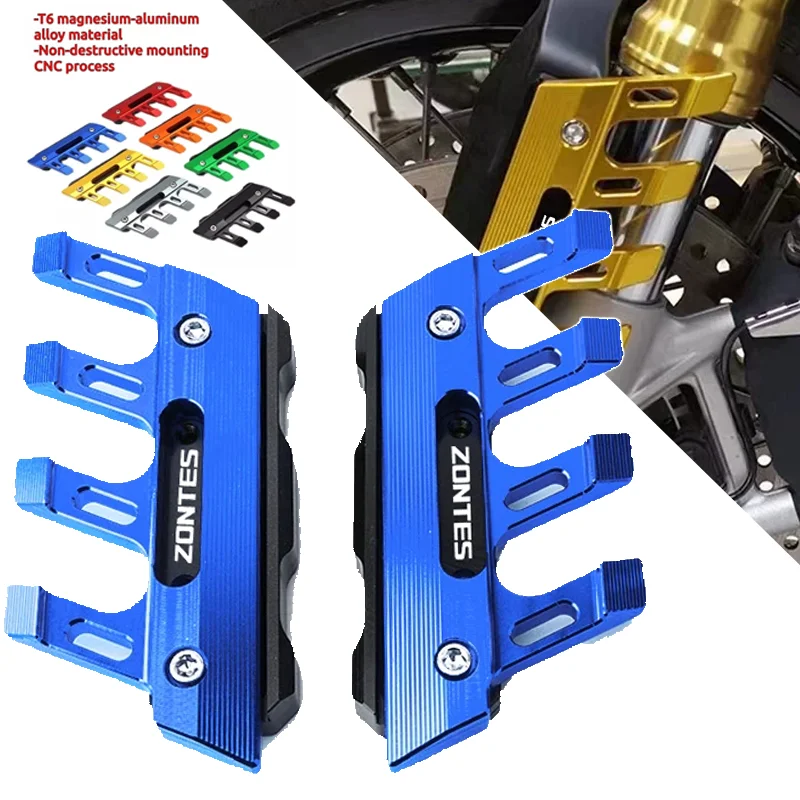 Новый защитный слайдер передней вилки/брызговик для мотоциклов ZONTES G1 125, ZT125, ZT310/R/T/V, 368G, 368G/D/E/M/K, 703F
Новый защитный слайдер передней вилки/брызговик для мотоциклов ZONTES G1 125, ZT125, ZT310/R/T/V, 368G, 368G/D/E/M/K, 703F