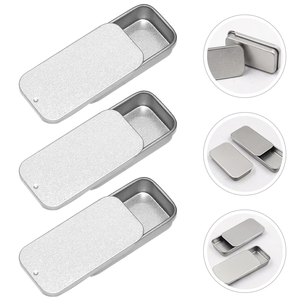 20 Pcs Tinplate Push-pull Box Mini Container Organizer Craft Storage Small Candy Boxes Pocket Travel Sliding
20 Pcs Tinplate Push-pull Box Mini Container Organizer Craft Storage Small Candy Boxes Pocket Travel Sliding