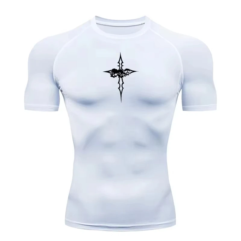 Men's prints Compression Shirt Fitness Sport Running Tight Gym TShirts Athletic Workout Quick Dry Tops Tee Summer
Men's prints Compression Shirt Fitness Sport Running Tight Gym TShirts Athletic Workout Quick Dry Tops Tee Summer