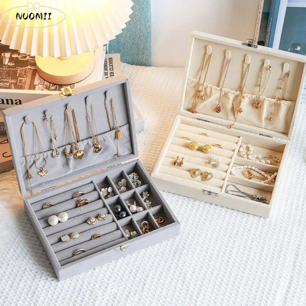 Large Capacity Jewelry Storage Box Flip Lid 3/9/24 Grids Travel Jewelry Case Detachable Dustproof Portable Earring Organizer
Large Capacity Jewelry Storage Box Flip Lid 3/9/24 Grids Travel Jewelry Case Detachable Dustproof Portable Earring Organizer