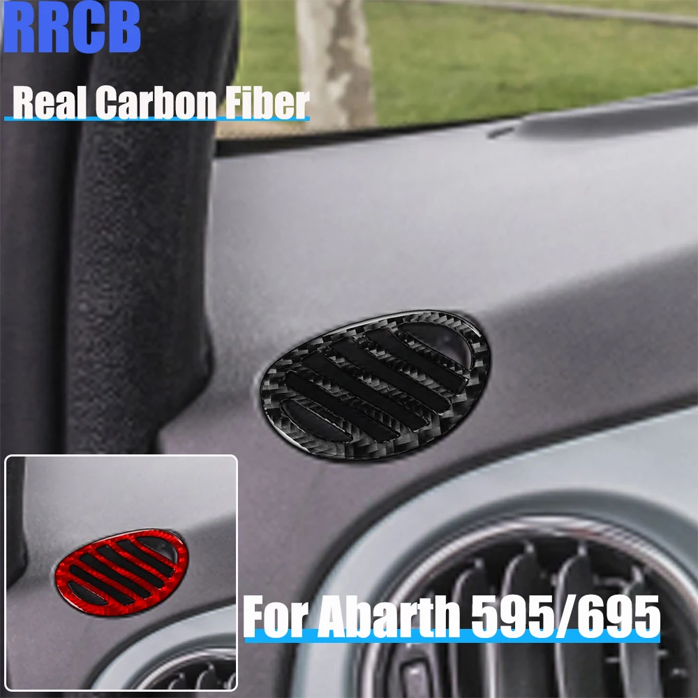 Real Carbon Fiber Car Accessories Dashboard Vent Soft Cover Sticker For Fiat 500 08-23 For Abarth 595 12-23 For Abarth 695 17-23
Real Carbon Fiber Car Accessories Dashboard Vent Soft Cover Sticker For Fiat 500 08-23 For Abarth 595 12-23 For Abarth 695 17-23