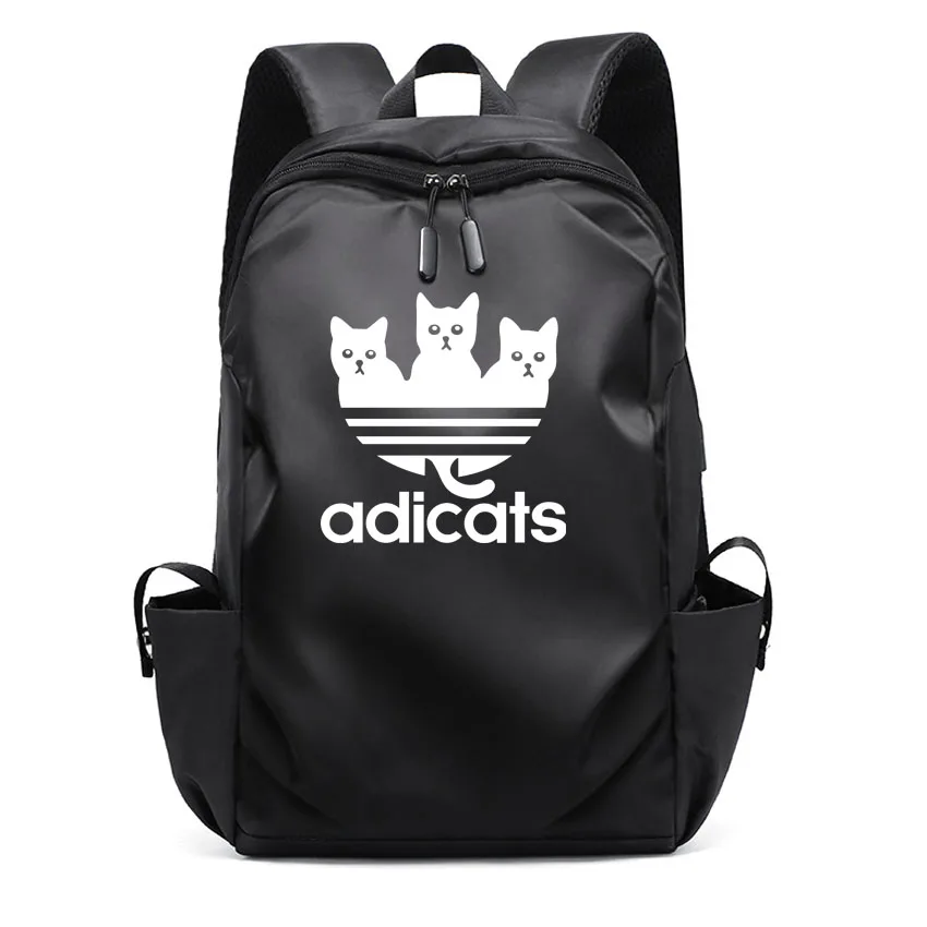 Школьная сумка для девочек, студенческий женский и мужской рюкзак, женский рюкзак для ноутбука, женский забавный Adicats с рисунком кота, дорожный USB-рюкзак
Школьная сумка для девочек, студенческий женский и мужской рюкзак, женский рюкзак для ноутбука, женский забавный Adicats с рисунком кота, дорожный USB-рюкзак