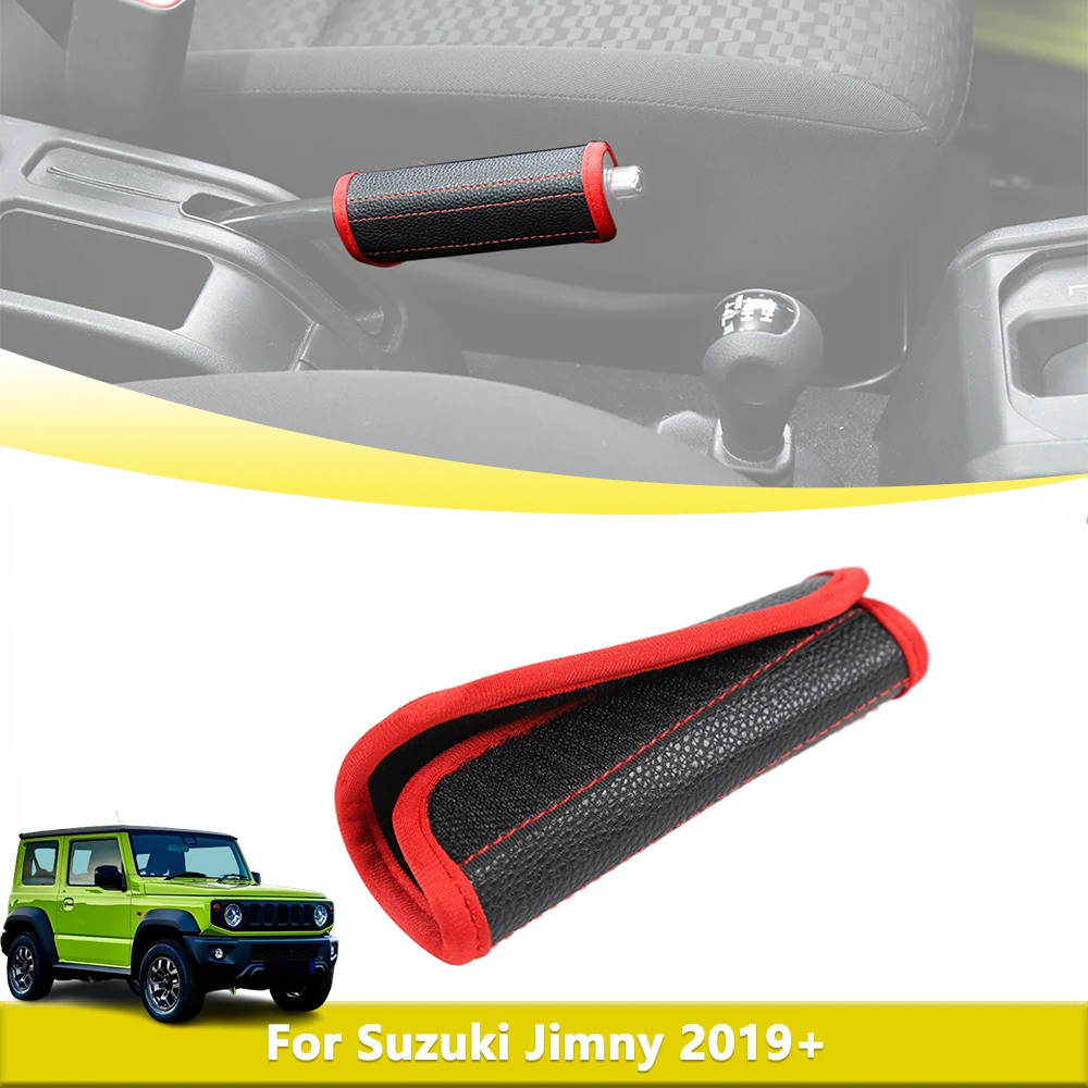 Leather Gear Shift Handle Protective Cover for Suzuki Jimny JB64 2019-2025 Hand Brake Lever Shifter Protect Sleeve Accessories
Leather Gear Shift Handle Protective Cover for Suzuki Jimny JB64 2019-2025 Hand Brake Lever Shifter Protect Sleeve Accessories