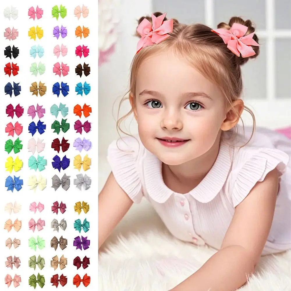 20/40PCS Mixed Color Ribbon Bow Hairpins Bowknot Hair Decoration Girls Hair Clip Ornament Children Hair Accessories Daily Use
20/40PCS Mixed Color Ribbon Bow Hairpins Bowknot Hair Decoration Girls Hair Clip Ornament Children Hair Accessories Daily Use