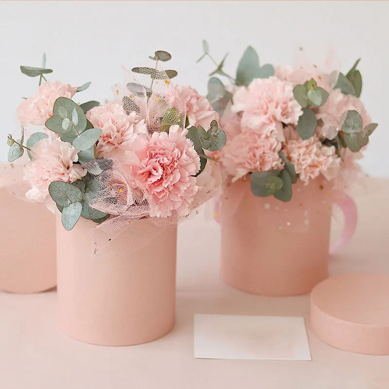 4pcs Mini Round Flower Boxes Paper Packing Case Wedding Party Rose Flower Packaging Decoration Valentine's Day Gifts Supplies
4pcs Mini Round Flower Boxes Paper Packing Case Wedding Party Rose Flower Packaging Decoration Valentine's Day Gifts Supplies