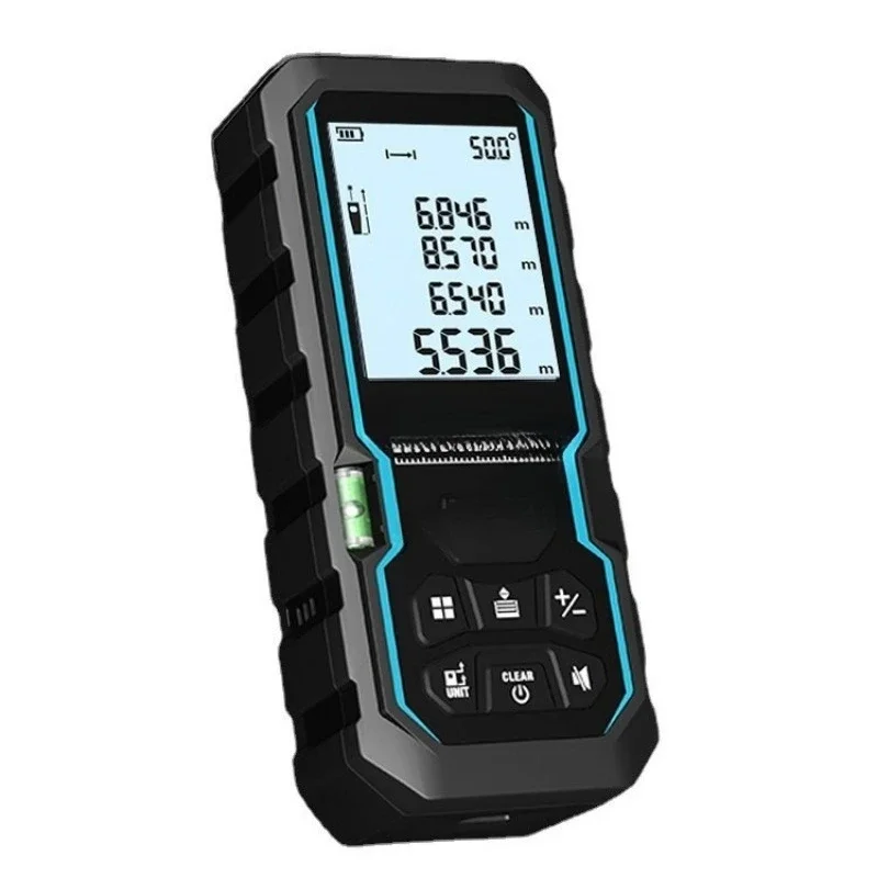 Handheld infrared measuring ruler Decoration measuring instrument Room measuring instrument High precision electronic ruler
Handheld infrared measuring ruler Decoration measuring instrument Room measuring instrument High precision electronic ruler
