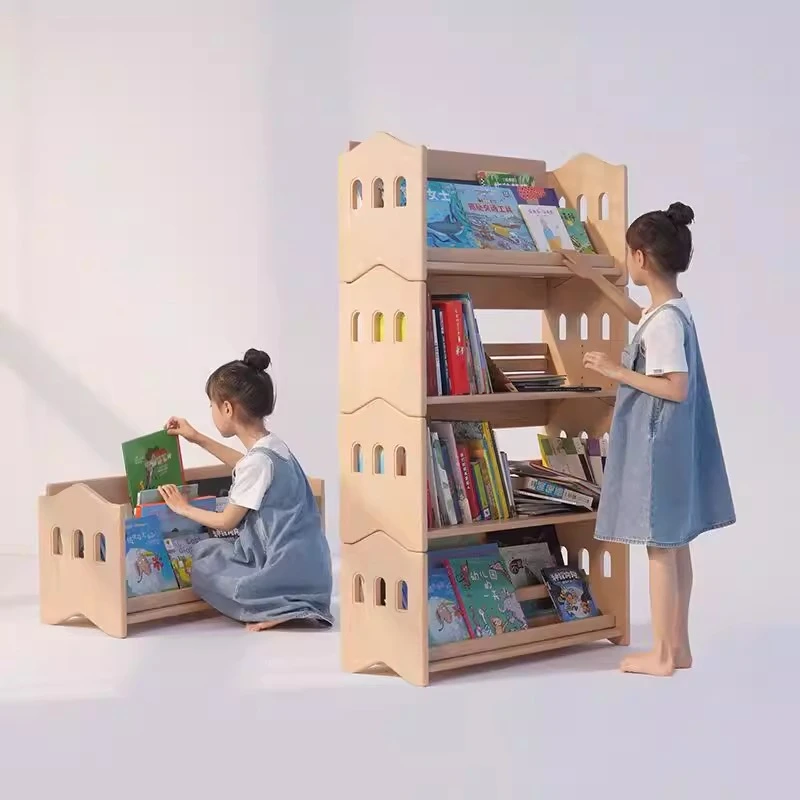 All Solid Wood Children's Bookshelf Reading Picture Book Rack Stackable Floor Shelf Combination
All Solid Wood Children's Bookshelf Reading Picture Book Rack Stackable Floor Shelf Combination