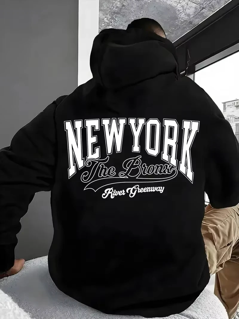 A loose and trendy hooded sweatshirt with letter pattern prints for autumn and winter 2025 for both men and women
A loose and trendy hooded sweatshirt with letter pattern prints for autumn and winter 2025 for both men and women