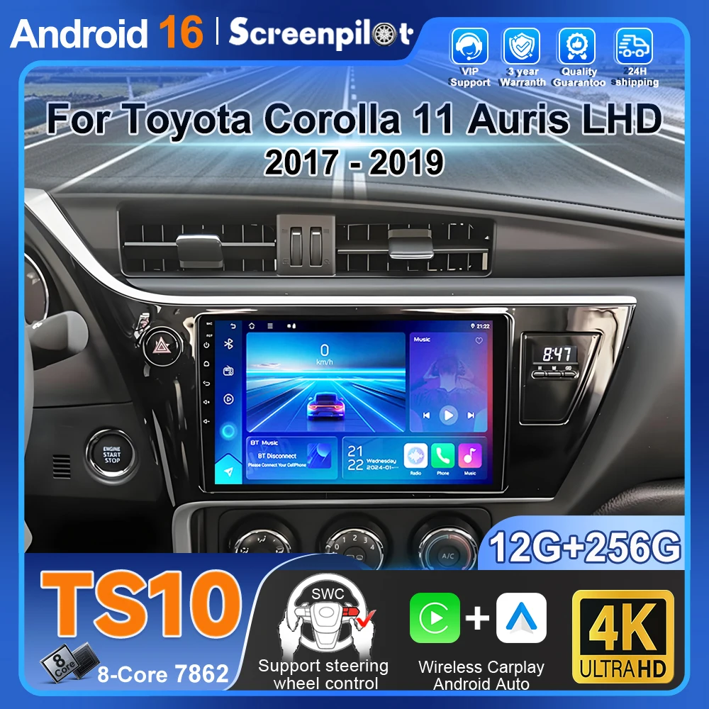 Android 16 For Toyota Corolla 11 Auris Lhd 2017 2018 2019 Carplay Android Auto Car Radio Multimedia Player Gps Stereo Dsp Wifi
Android 16 For Toyota Corolla 11 Auris Lhd 2017 2018 2019 Carplay Android Auto Car Radio Multimedia Player Gps Stereo Dsp Wifi