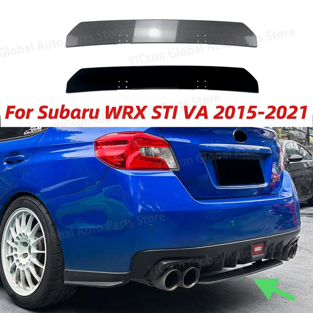 Для Subaru WRX STI VA 2015-2021 автомобильный задний бампер, диффузор, разветвители для губ, спойлер, защитная крышка, тюнинг, автоаксессуары
Для Subaru WRX STI VA 2015-2021 автомобильный задний бампер, диффузор, разветвители для губ, спойлер, защитная крышка, тюнинг, автоаксессуары
