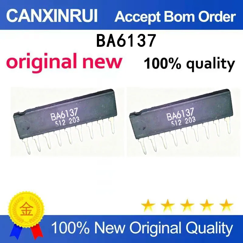 (5-100 PCS) Brand new original BA6137 SIP-9P level driven single row integrated circuit chip in stock
(5-100 PCS) Brand new original BA6137 SIP-9P level driven single row integrated circuit chip in stock