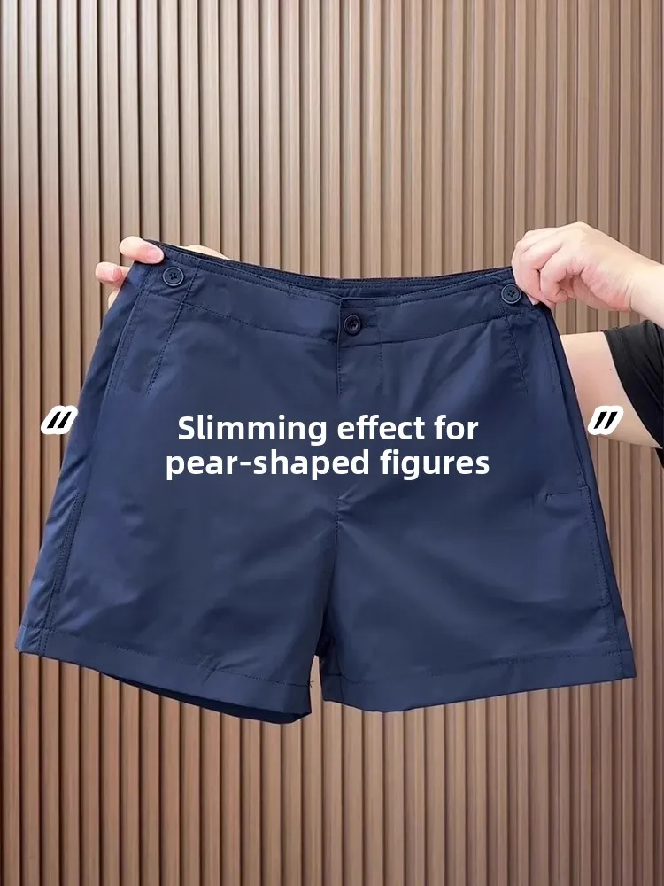 Qui Dry Spor High Waist Wide Leg ort Pants Women Summer Thin Casual Trousers Slimming for Pear aped Body Cover Hip
Qui Dry Spor High Waist Wide Leg ort Pants Women Summer Thin Casual Trousers Slimming for Pear aped Body Cover Hip