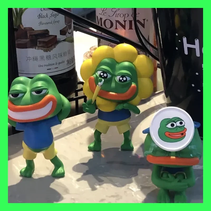 Sad frog Krypton gold player blind box pepe lonely frog ornaments hand-made dolls around the tide to play gifts boys niche gifts
Sad frog Krypton gold player blind box pepe lonely frog ornaments hand-made dolls around the tide to play gifts boys niche gifts
