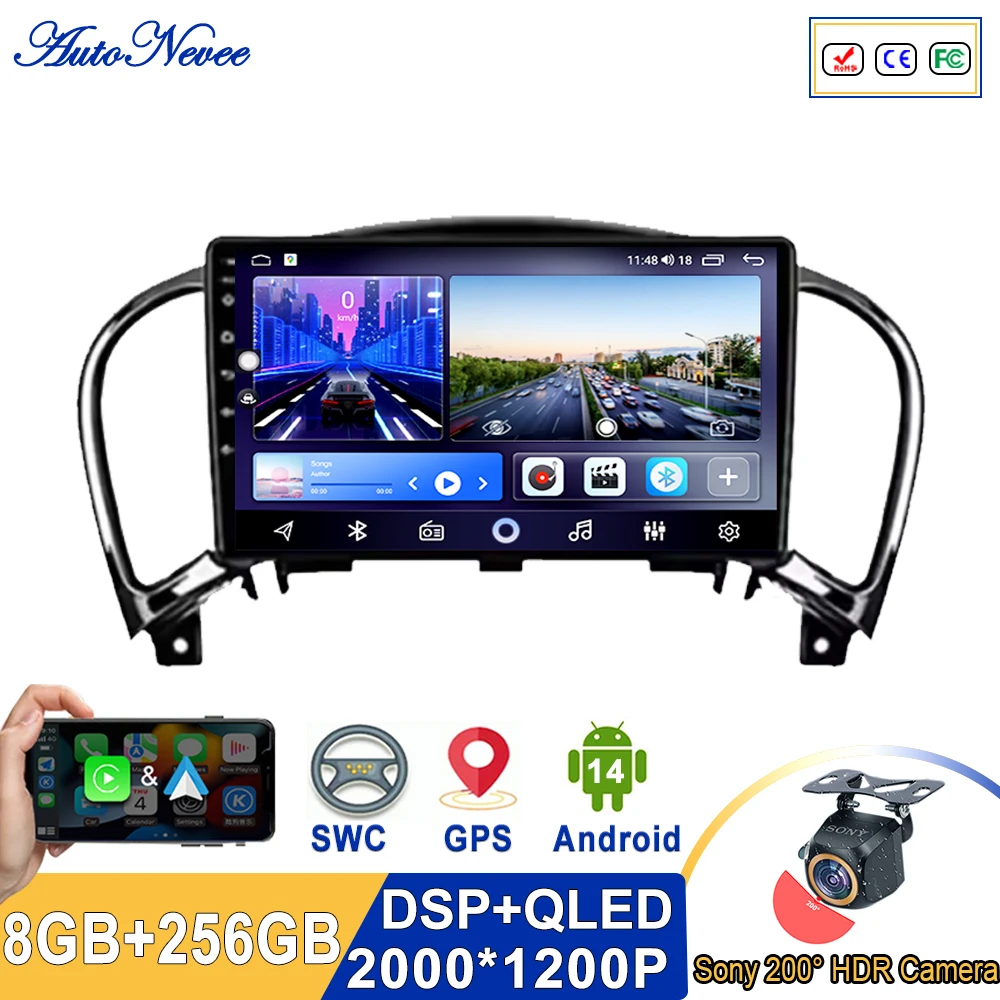 2K Incell экран Android 14 мультимедиа для Nissan Juke 2010 2011 2012 2013 2014 Высокопроизводительный процессор GPS-навигация без 2din DVD
2K Incell экран Android 14 мультимедиа для Nissan Juke 2010 2011 2012 2013 2014 Высокопроизводительный процессор GPS-навигация без 2din DVD