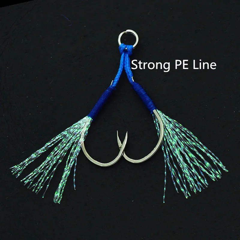 Рыболовные крючки Ufishing Assist из углеродистой стали с полиэтиленовой леской, 10 пар/лот, морской медленный крючок для отсадки
Рыболовные крючки Ufishing Assist из углеродистой стали с полиэтиленовой леской, 10 пар/лот, морской медленный крючок для отсадки