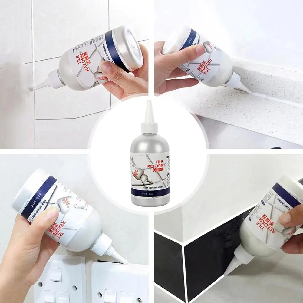 Anti Mold Filling Agent Wall Tiles Bathroom Paint Cleaning Filling Waterproof Agent Agent White Repair Ceramic Tile G7L4
Anti Mold Filling Agent Wall Tiles Bathroom Paint Cleaning Filling Waterproof Agent Agent White Repair Ceramic Tile G7L4
