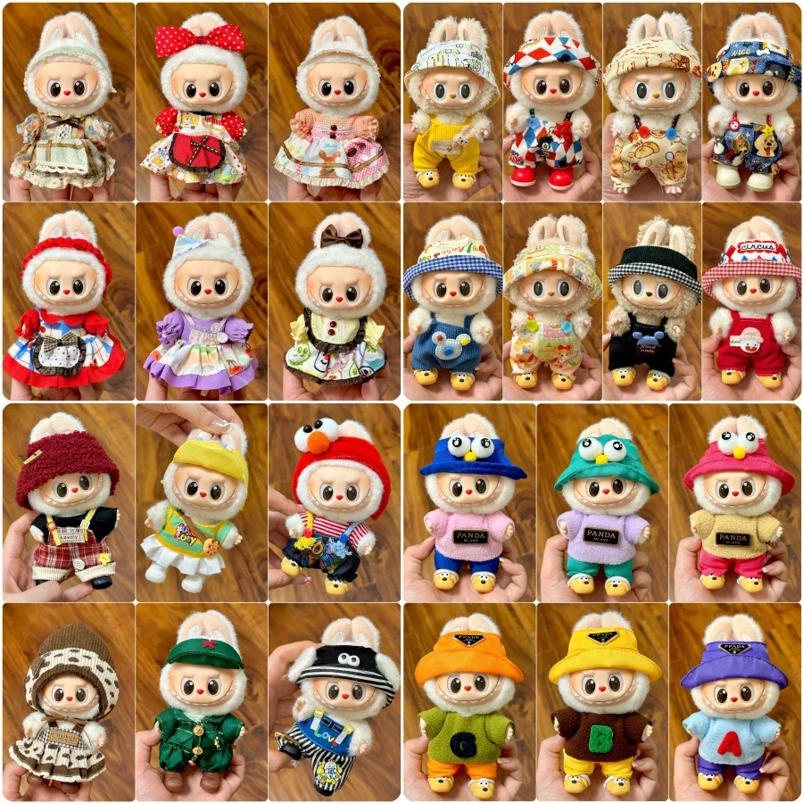 Для 15-17 см Labubu V1 V2 мульти-стиль, аксессуары для одежды, одежда своими руками, подарок
Для 15-17 см Labubu V1 V2 мульти-стиль, аксессуары для одежды, одежда своими руками, подарок