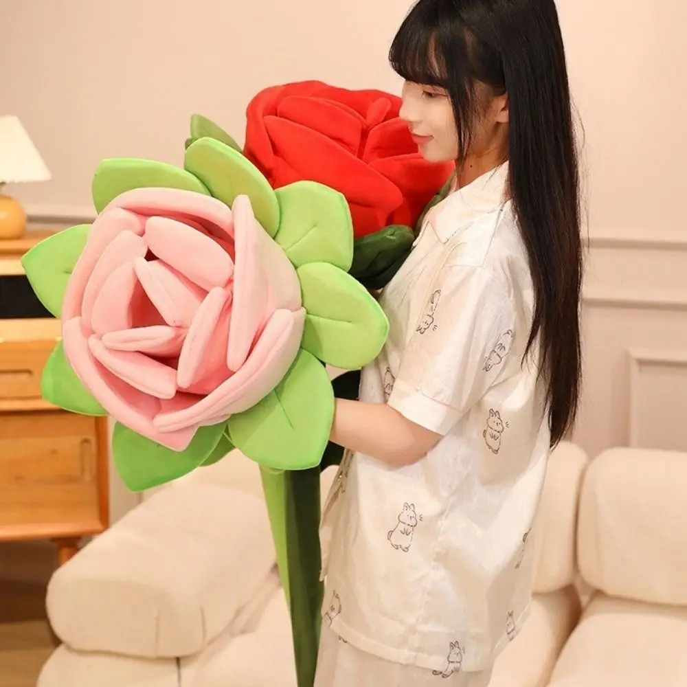 Creative Bouquet Realistic Simulation Rose Soft Romantic Rose Bouquet Heart Holding Lifelike Rose Pillow Wedding Decor
Creative Bouquet Realistic Simulation Rose Soft Romantic Rose Bouquet Heart Holding Lifelike Rose Pillow Wedding Decor