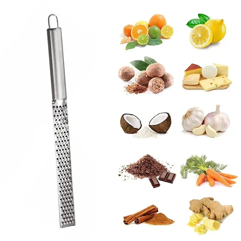 2026-Top Quality Stainless Steel Grater Multifunctional For Cheese Garlic Ginger Lemon Vegetable Fruit Kitchen Tool
2026-Top Quality Stainless Steel Grater Multifunctional For Cheese Garlic Ginger Lemon Vegetable Fruit Kitchen Tool