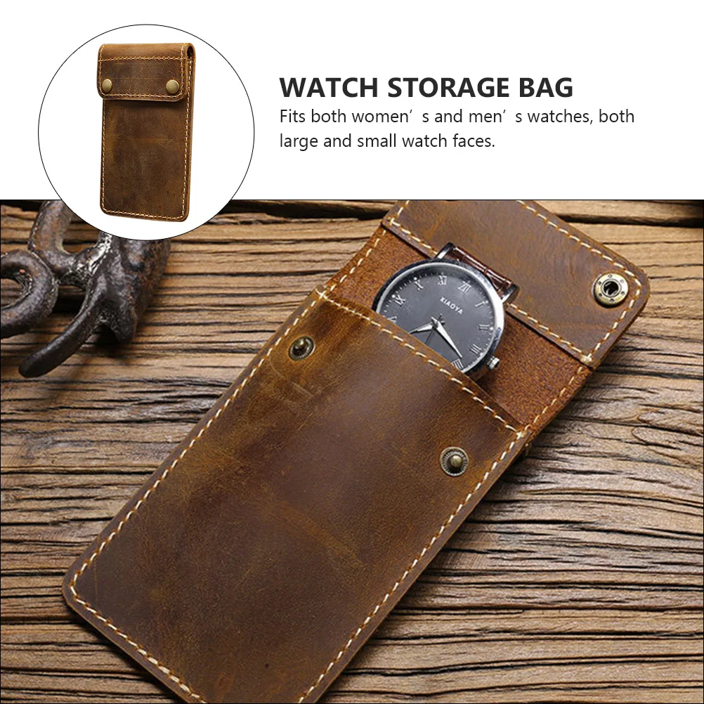 1pc Vintage Watch Storage Pouch Portable Bag For Men Women Large Small Watches Durable Organizer Light Brown
1pc Vintage Watch Storage Pouch Portable Bag For Men Women Large Small Watches Durable Organizer Light Brown