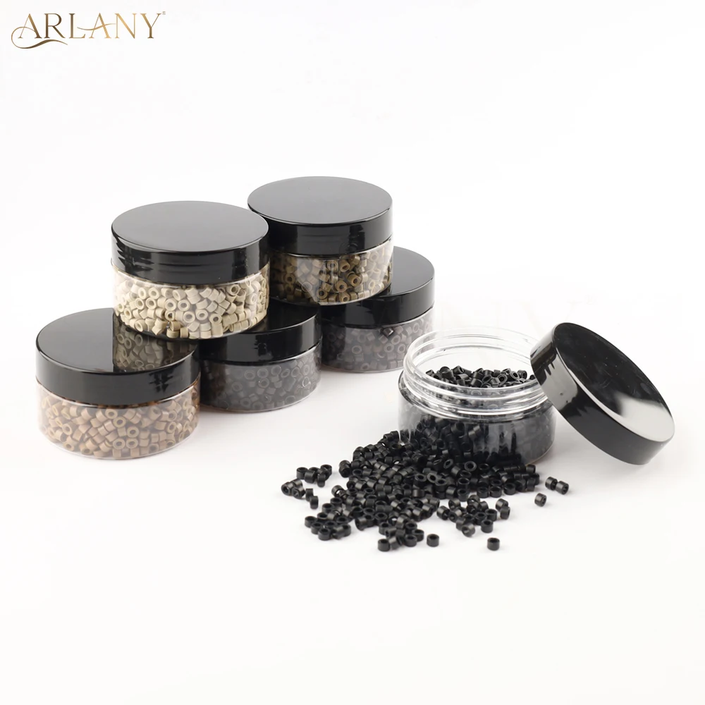 ARLANY 1000Pcs Hair Extensions Beads Micro Links Beads 5mm Lined Beads for Tinsel Invisible Hair Extensions Micro Loop Beads
ARLANY 1000Pcs Hair Extensions Beads Micro Links Beads 5mm Lined Beads for Tinsel Invisible Hair Extensions Micro Loop Beads