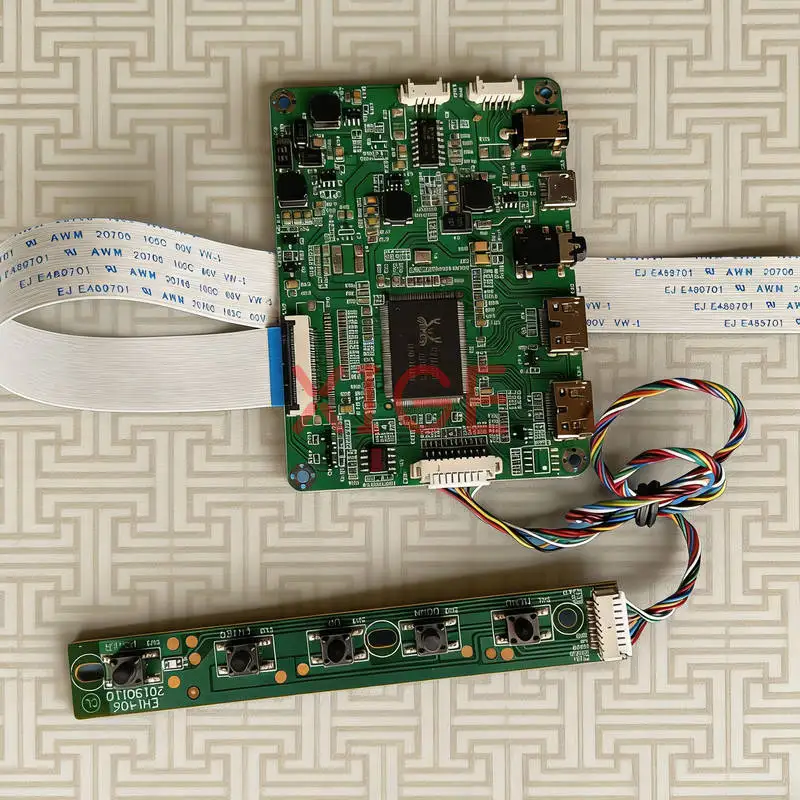 Плата контроллера матрицы для N173FGE NT173WDM N173FGA LTN173KT04 1600*900 2Mini-HDMI 1600x900 EDP-30 Pin, комплект для ноутбука
Плата контроллера матрицы для N173FGE NT173WDM N173FGA LTN173KT04 1600*900 2Mini-HDMI 1600x900 EDP-30 Pin, комплект для ноутбука