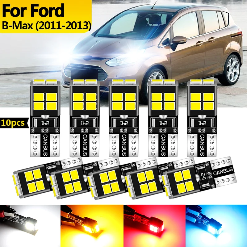 10PCS 12v For Ford B-Max 2011 2012-2013 LED Clearance Light Parking Bulb Lamp W5W T10 194 Canbus car accessories
10PCS 12v For Ford B-Max 2011 2012-2013 LED Clearance Light Parking Bulb Lamp W5W T10 194 Canbus car accessories