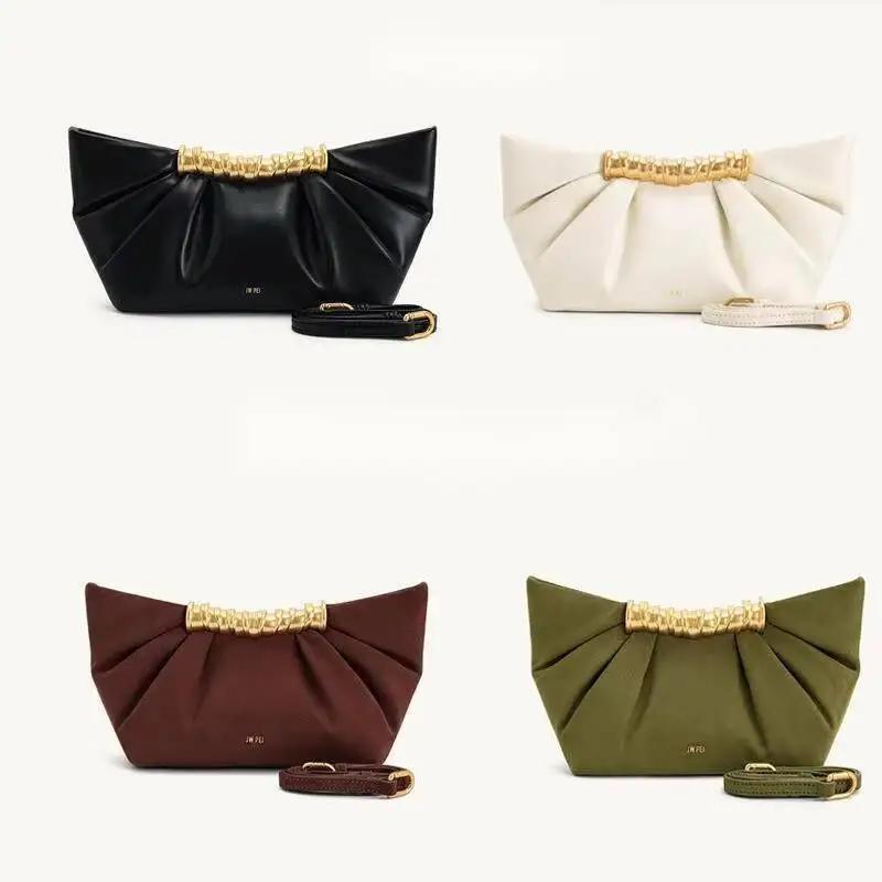 2025 Summer New Evening Handbag For Women Wrinkled Metal Fashion Bag Clutchs сумки женские брендовые кошелек женский Sac à Main
2025 Summer New Evening Handbag For Women Wrinkled Metal Fashion Bag Clutchs сумки женские брендовые кошелек женский Sac à Main
