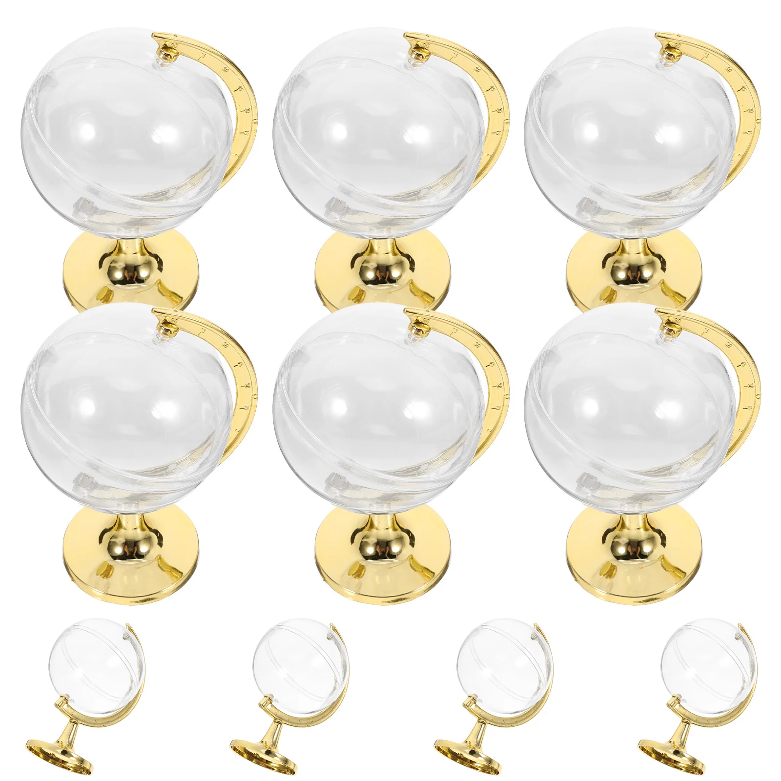 10Pcs Globe Candy Boxes Plastic Favor Boxes Elegant Small Storage Cases for Party Wedding Gift Candy Jewelry Organizer
10Pcs Globe Candy Boxes Plastic Favor Boxes Elegant Small Storage Cases for Party Wedding Gift Candy Jewelry Organizer