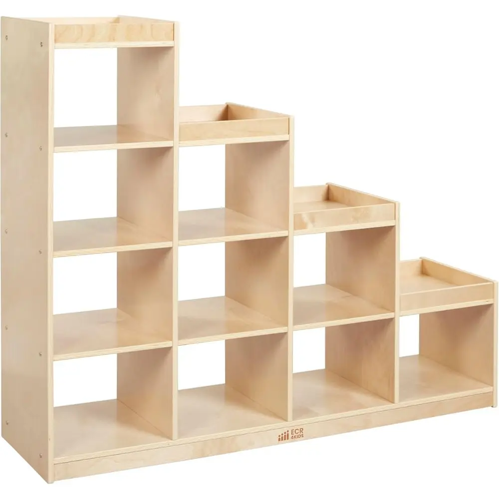 Double-Sided Cube Organizer, 4-3-2-1 Tier Classroom Storage, Natural Finish
Double-Sided Cube Organizer, 4-3-2-1 Tier Classroom Storage, Natural Finish