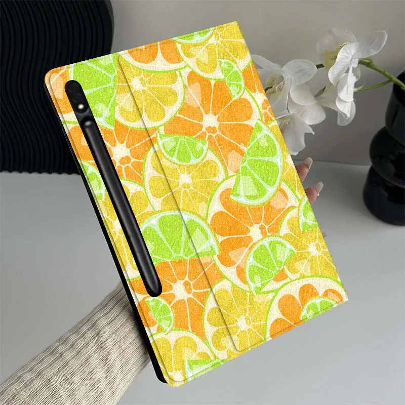 Cartoon Citrus Fruit Pattern Tablet Case For Samsung Galaxy Tab S7 S8 S9 S10 FE Lite Gift
Cartoon Citrus Fruit Pattern Tablet Case For Samsung Galaxy Tab S7 S8 S9 S10 FE Lite Gift
