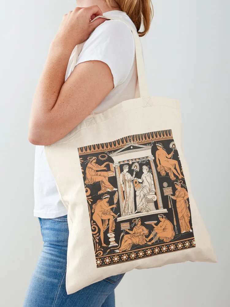 Greek vase print Tote Bag canvas tote bags female bag Portable shopping bag tote men
Greek vase print Tote Bag canvas tote bags female bag Portable shopping bag tote men