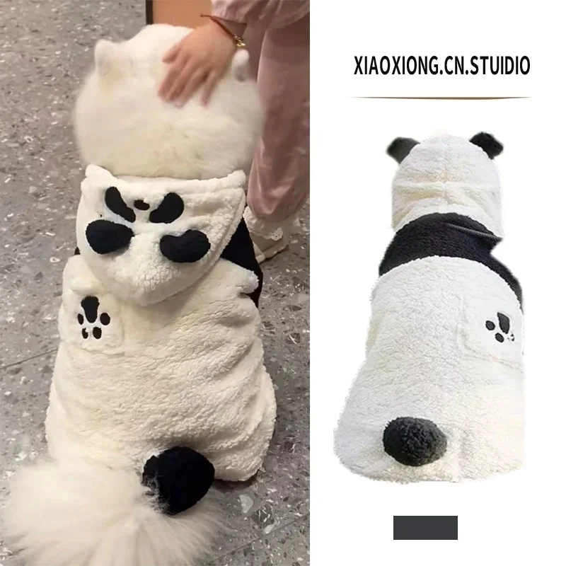 Cute Panda Pet Clothes Autumn Winter Medium and Large Dog Clothes Huibit Labrador Doberman Sweatshirt Dogs Accessories
Cute Panda Pet Clothes Autumn Winter Medium and Large Dog Clothes Huibit Labrador Doberman Sweatshirt Dogs Accessories