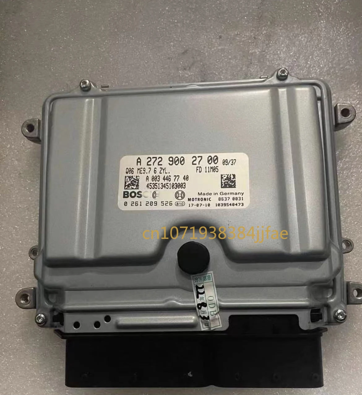 Programador de computadora usado ME9.7 272 273 para Mercedes ME 9,7 ECU ECM, mientras tanto, todas las Series motor 237,4.6L, V8
Programador de computadora usado ME9.7 272 273 para Mercedes ME 9,7 ECU ECM, mientras tanto, todas las Series motor 237,4.6L, V8