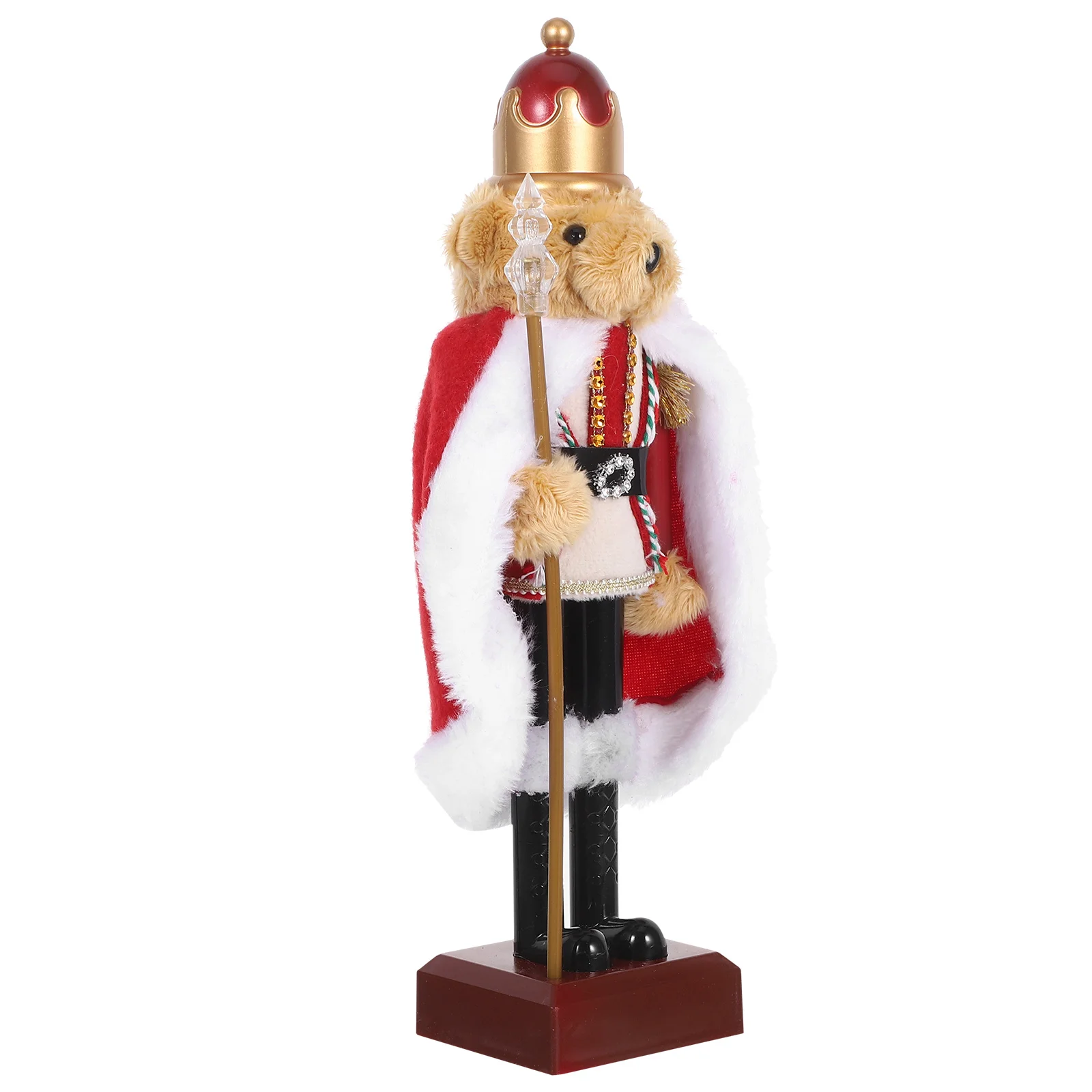 Christmas Nutcracker Bear Decoration Green Plastic Soldier Ornament Holiday Xmas Table Centerpiece Nutcracker Decor
Christmas Nutcracker Bear Decoration Green Plastic Soldier Ornament Holiday Xmas Table Centerpiece Nutcracker Decor