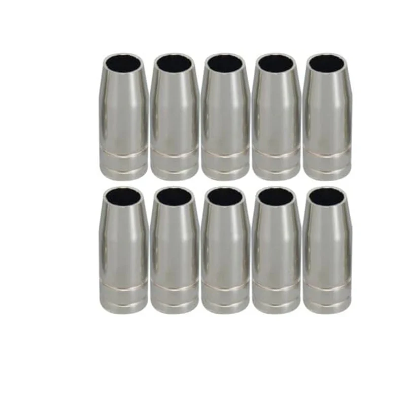 MIG MAG conical gas nozzle guard cup 145.0075 copper wall thickness 1.2mm suitable for 10 sets of 15AK MB15 CO2 welding torches
MIG MAG conical gas nozzle guard cup 145.0075 copper wall thickness 1.2mm suitable for 10 sets of 15AK MB15 CO2 welding torches