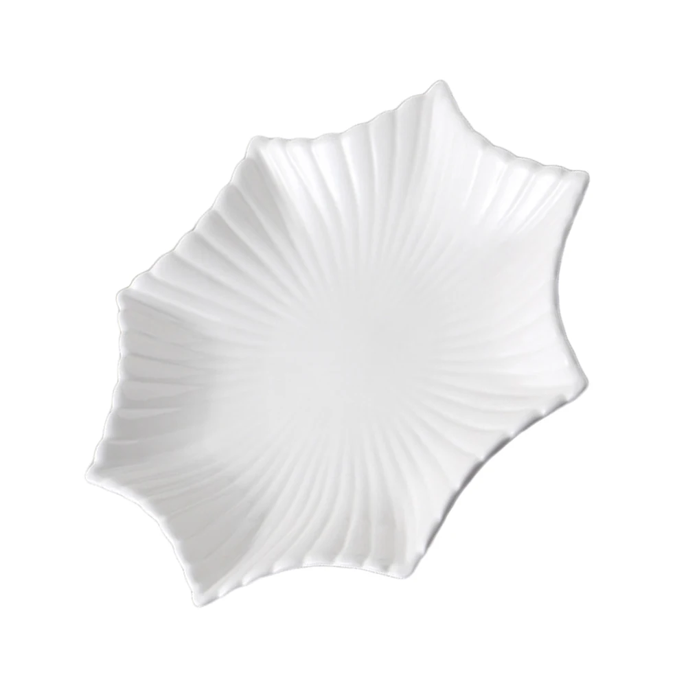 1Pcs White Ceramic Dessert Tray Creative Sea Star Shape Food Storage Display Plate Cake Dish Storage Dish Cake Plate
1Pcs White Ceramic Dessert Tray Creative Sea Star Shape Food Storage Display Plate Cake Dish Storage Dish Cake Plate