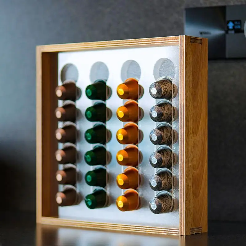 Multifunctional Dual Sided Nespresso Capsule Holder 48 Pods Coffee Storage Display Stand
Multifunctional Dual Sided Nespresso Capsule Holder 48 Pods Coffee Storage Display Stand