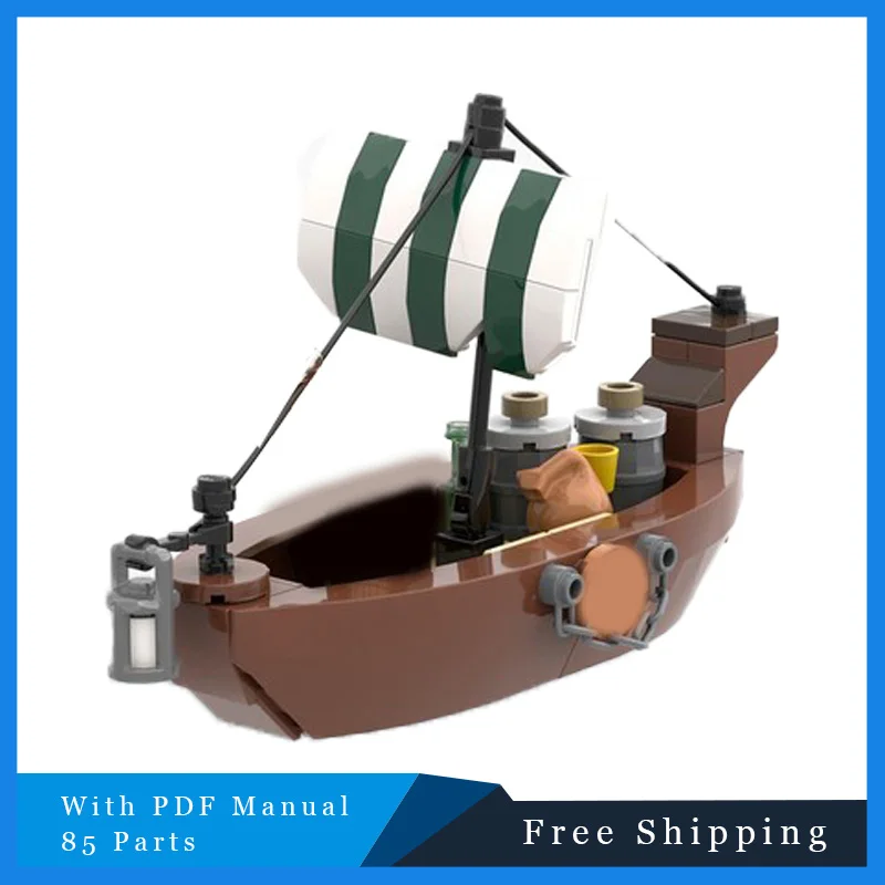 85 шт. MOC креативные строительные блоки, морские приключения, маленькая лодка, технология, модульная детская головоломка, сделай сам, сборная игрушка, Рождественский подарок
85 шт. MOC креативные строительные блоки, морские приключения, маленькая лодка, технология, модульная детская головоломка, сделай сам, сборная игрушка, Рождественский подарок