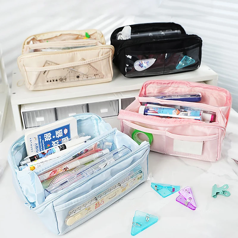 Pencil Case Large Capacity Pencil Bag Cute Back To School Stationery Holder Bag Students Children Pen Case School Supplies
Pencil Case Large Capacity Pencil Bag Cute Back To School Stationery Holder Bag Students Children Pen Case School Supplies