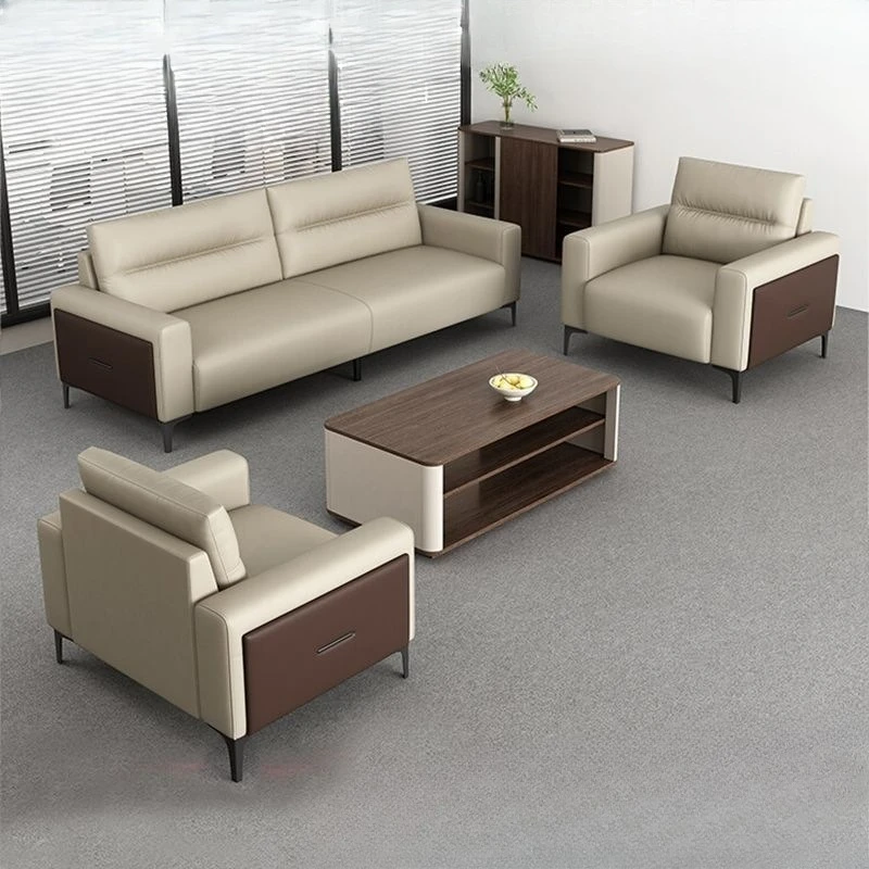 Office sofa, business light luxury coffee table combination set
Office sofa, business light luxury coffee table combination set