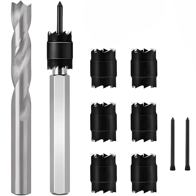 AA86 10Pcs Spot Weld Cutter Sets Double Sided, 3/8In & 5/16In HSS Rotary Spot Weld Cutter Remover Drill For Power Drill Spot
AA86 10Pcs Spot Weld Cutter Sets Double Sided, 3/8In & 5/16In HSS Rotary Spot Weld Cutter Remover Drill For Power Drill Spot