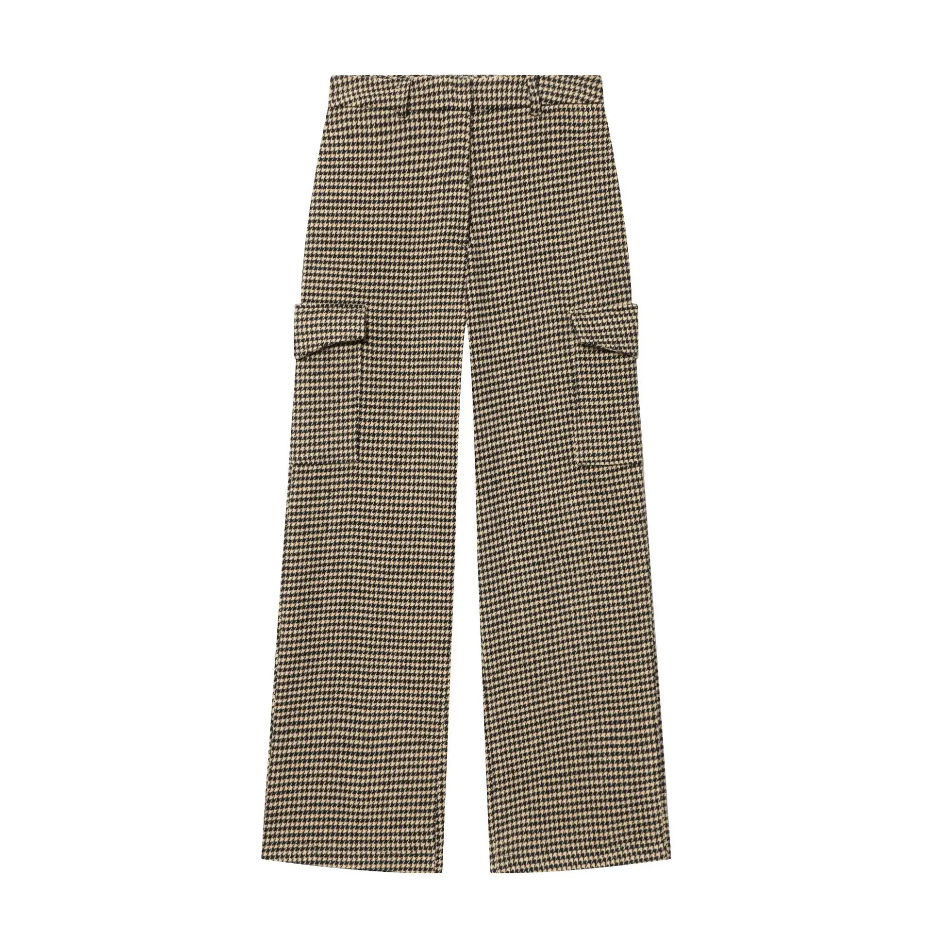 Women's Fashionable Casual Versatile Houndstooth Cargo Pants 0VUB
Women's Fashionable Casual Versatile Houndstooth Cargo Pants 0VUB